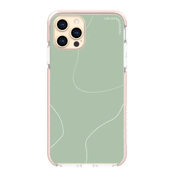 iPhone Case - Green Minimalist