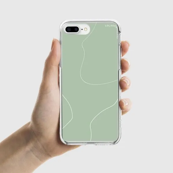 iPhone Case - Green Minimalist