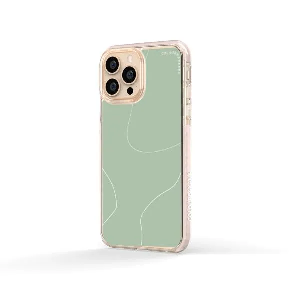 iPhone Case - Green Minimalist