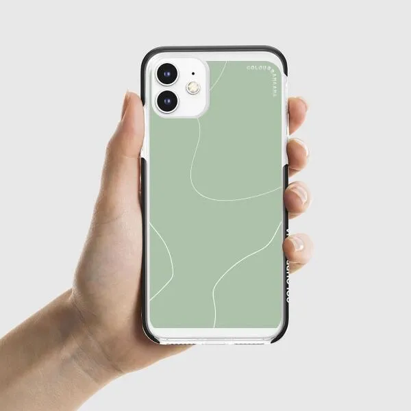 iPhone Case - Green Minimalist