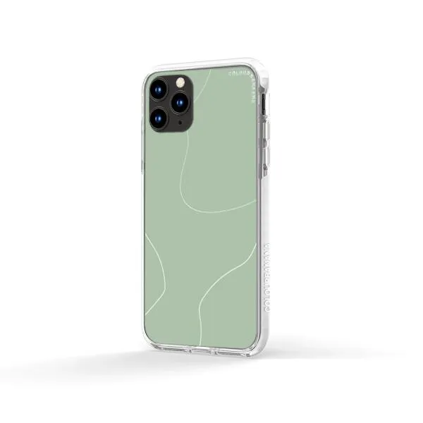 iPhone Case - Green Minimalist