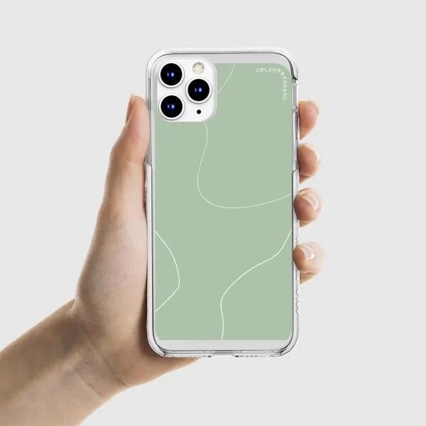 iPhone Case - Green Minimalist