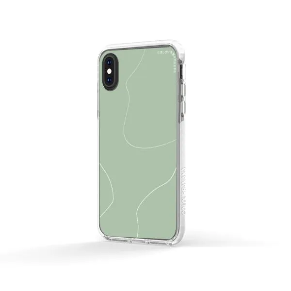 iPhone Case - Green Minimalist