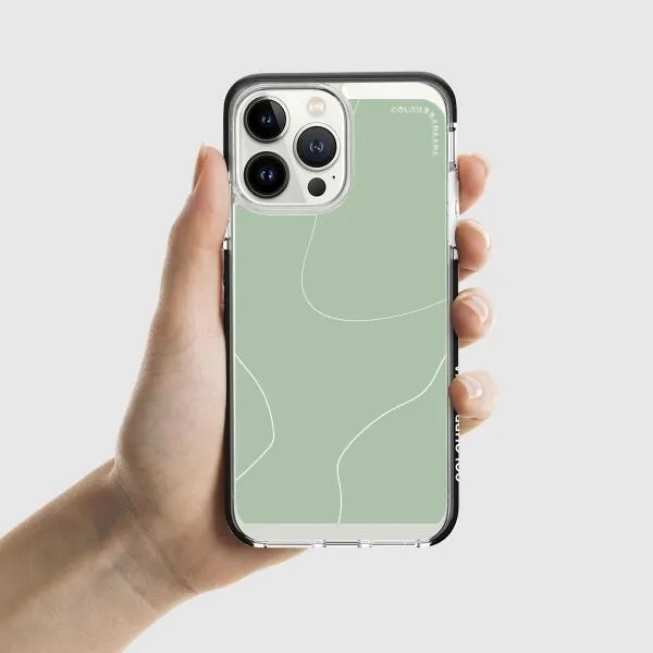 iPhone Case - Green Minimalist