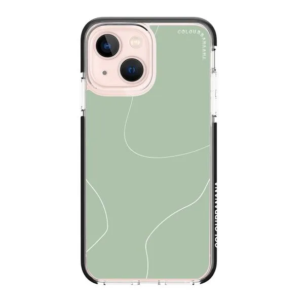 iPhone Case - Green Minimalist