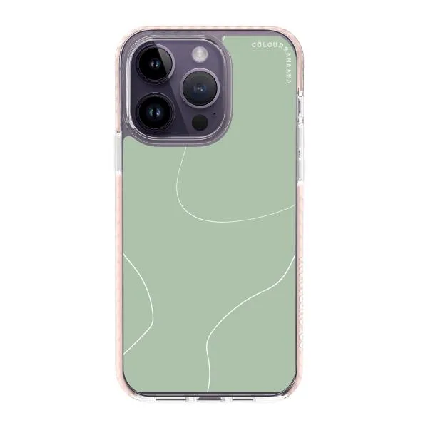 iPhone Case - Green Minimalist