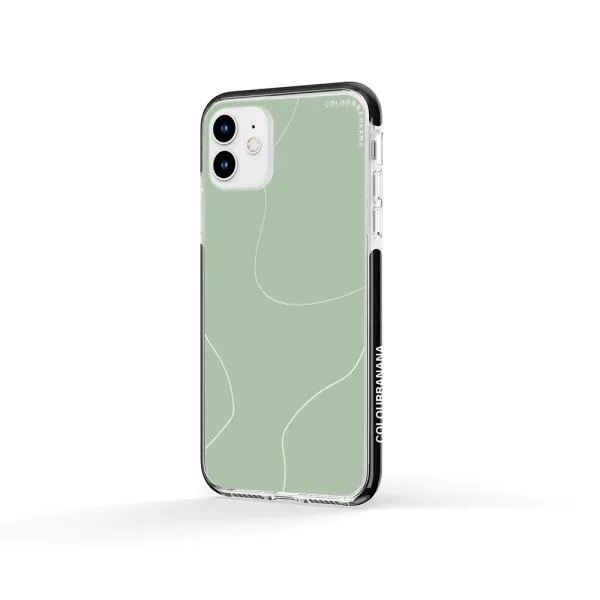 iPhone Case - Green Minimalist