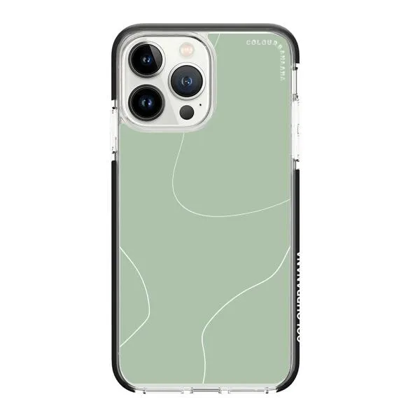 iPhone Case - Green Minimalist