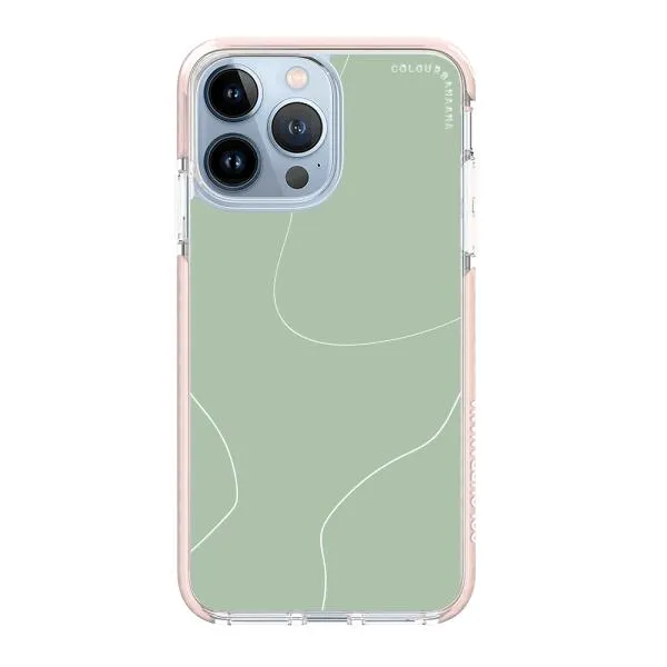 iPhone Case - Green Minimalist