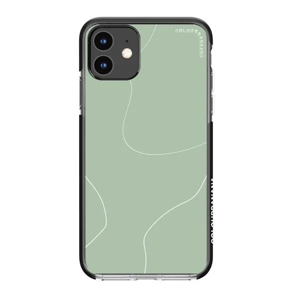 iPhone Case - Green Minimalist