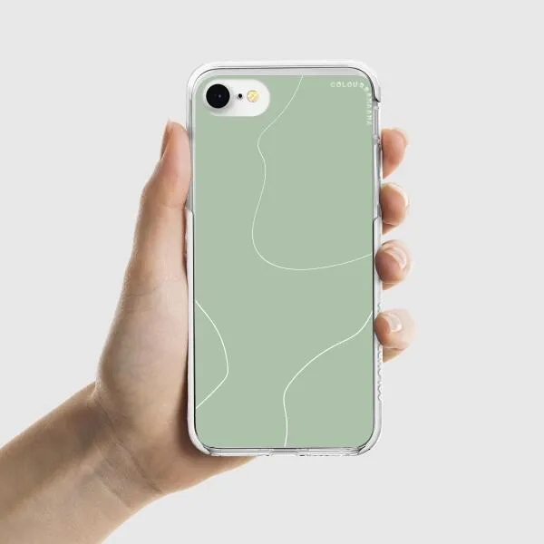 iPhone Case - Green Minimalist