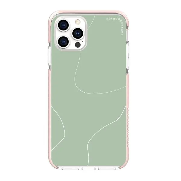 iPhone Case - Green Minimalist