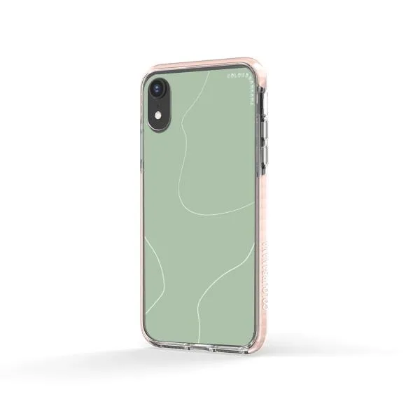 iPhone Case - Green Minimalist