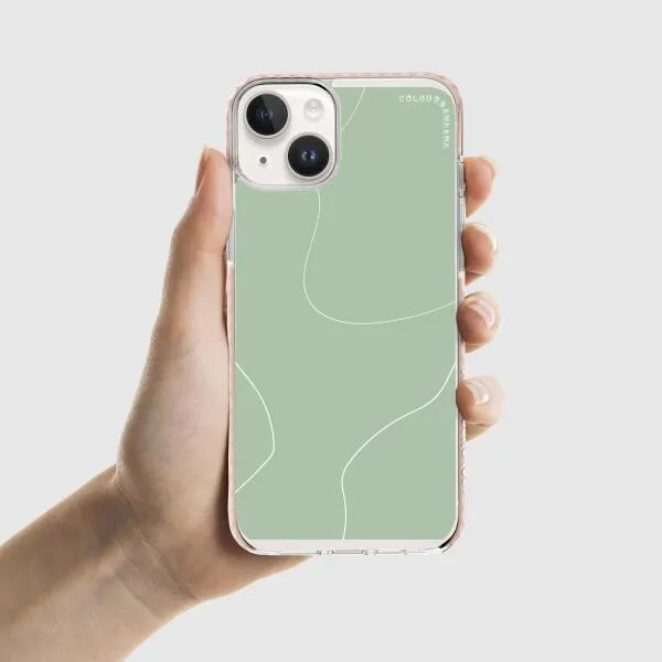 iPhone Case - Green Minimalist