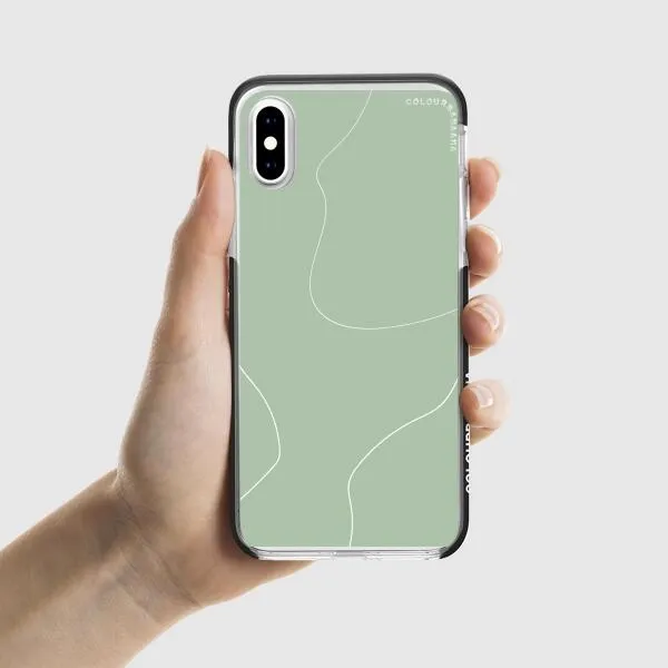 iPhone Case - Green Minimalist