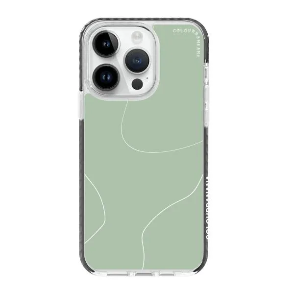 iPhone Case - Green Minimalist