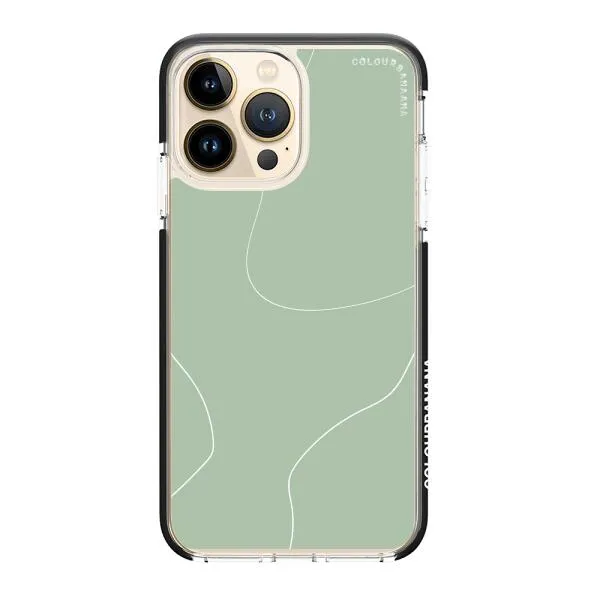 iPhone Case - Green Minimalist