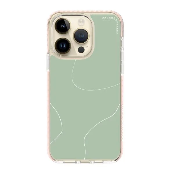 iPhone Case - Green Minimalist