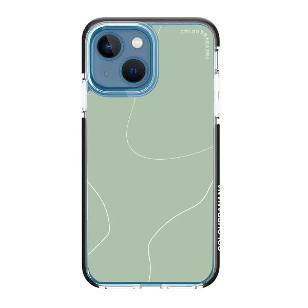 iPhone Case - Green Minimalist