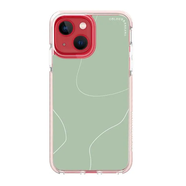 iPhone Case - Green Minimalist