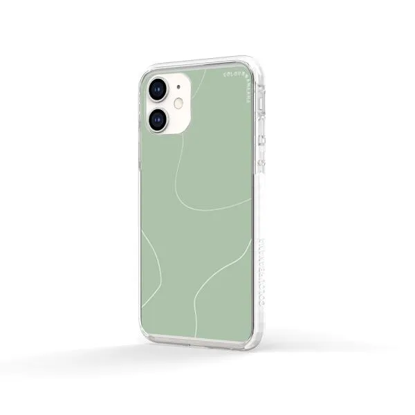 iPhone Case - Green Minimalist