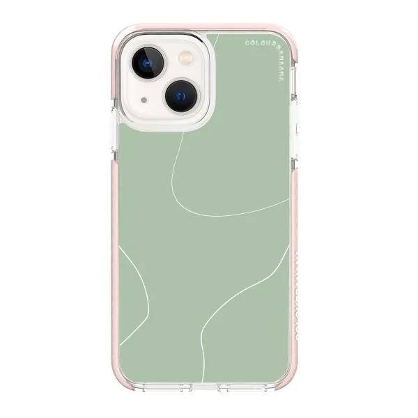 iPhone Case - Green Minimalist