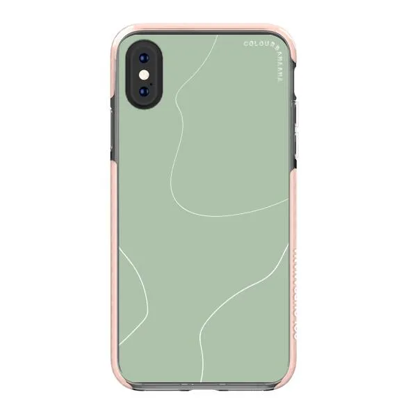 iPhone Case - Green Minimalist