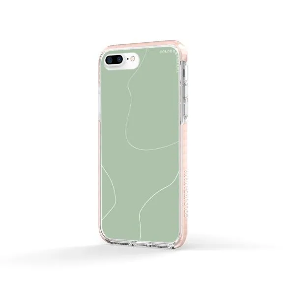 iPhone Case - Green Minimalist