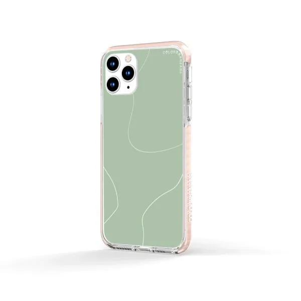 iPhone Case - Green Minimalist