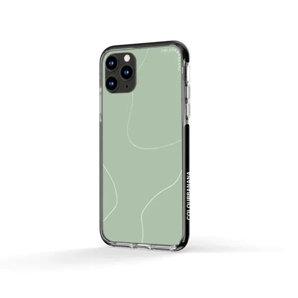 iPhone Case - Green Minimalist