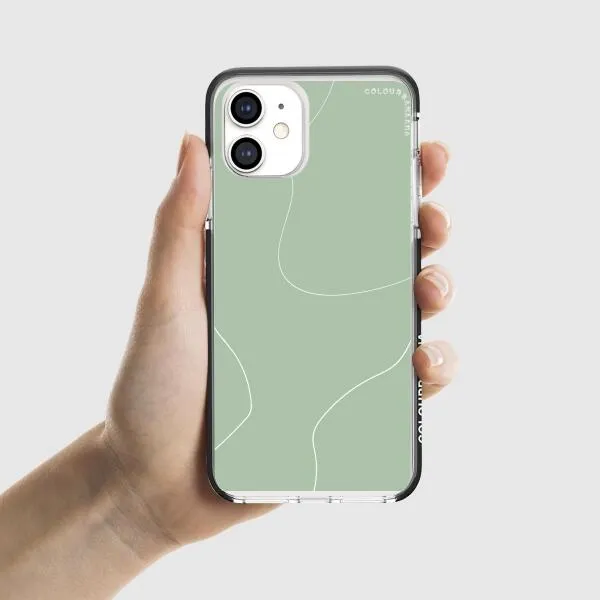 iPhone Case - Green Minimalist