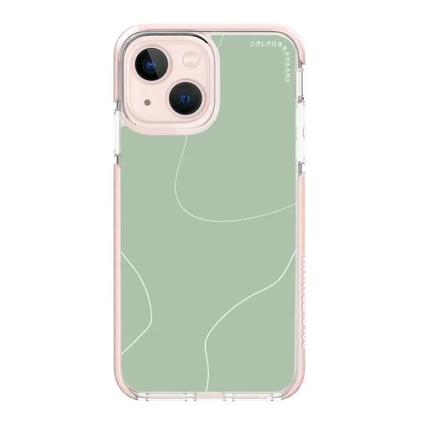 iPhone Case - Green Minimalist