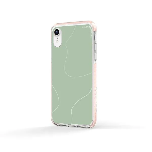 iPhone Case - Green Minimalist