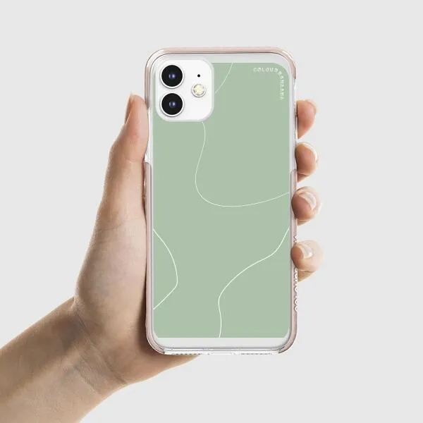 iPhone Case - Green Minimalist