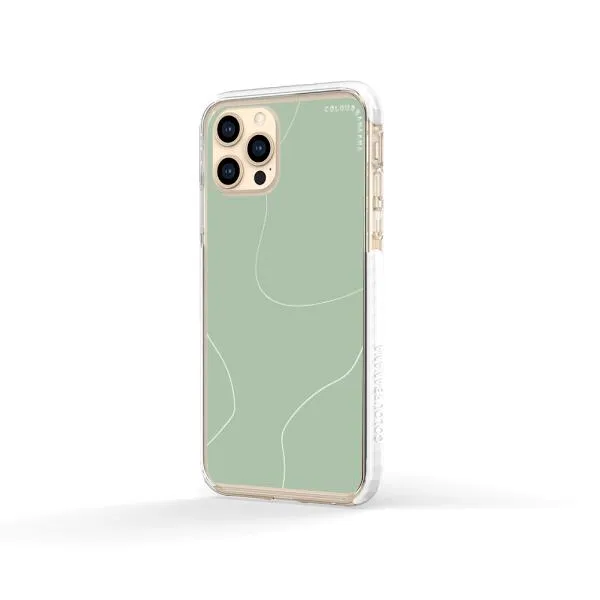 iPhone Case - Green Minimalist