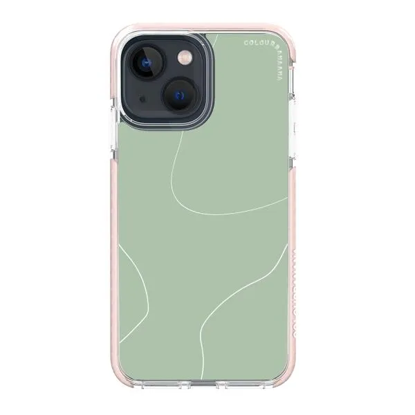 iPhone Case - Green Minimalist