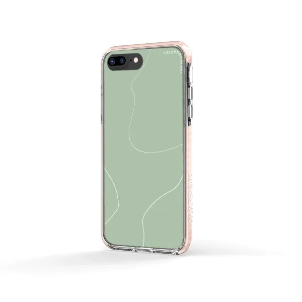 iPhone Case - Green Minimalist