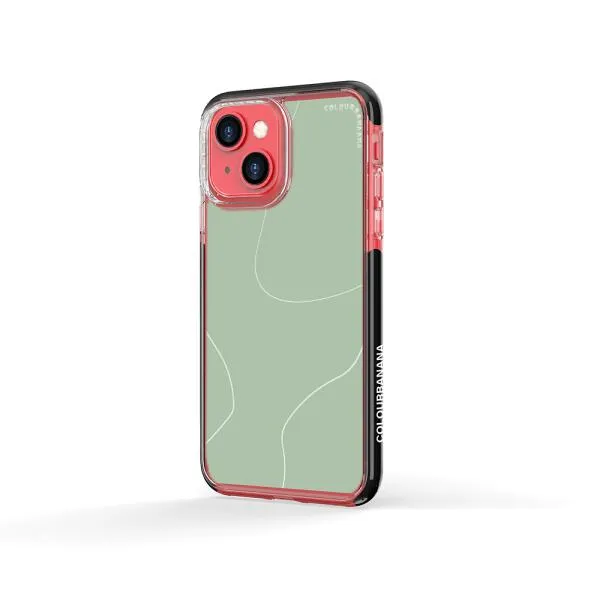 iPhone Case - Green Minimalist