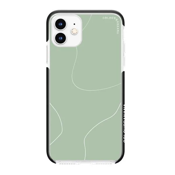 iPhone Case - Green Minimalist