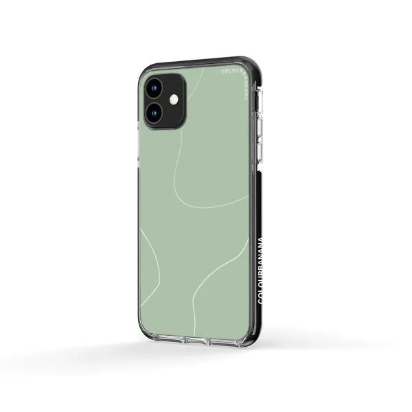 iPhone Case - Green Minimalist