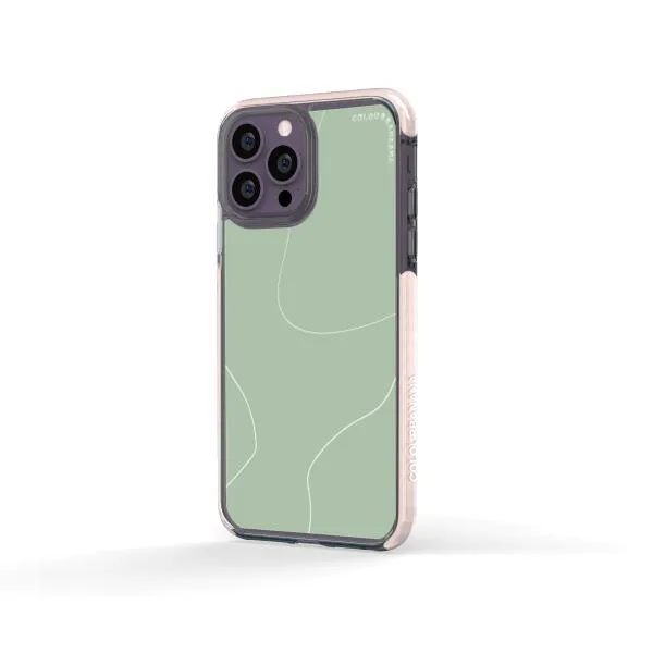 iPhone Case - Green Minimalist