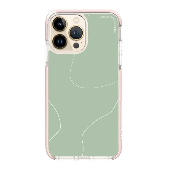 iPhone Case - Green Minimalist