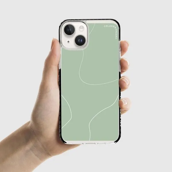 iPhone Case - Green Minimalist