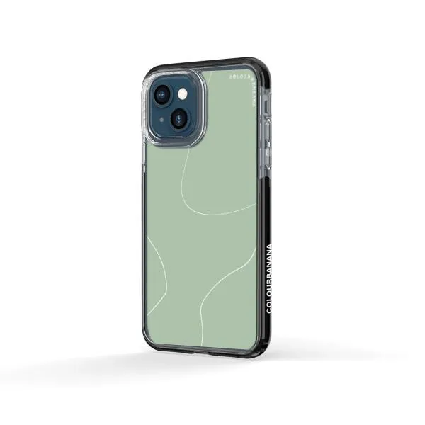 iPhone Case - Green Minimalist