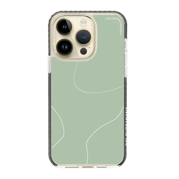 iPhone Case - Green Minimalist