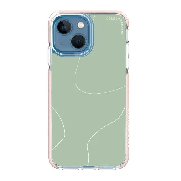 iPhone Case - Green Minimalist