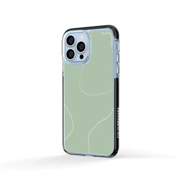 iPhone Case - Green Minimalist