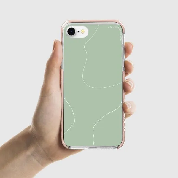 iPhone Case - Green Minimalist