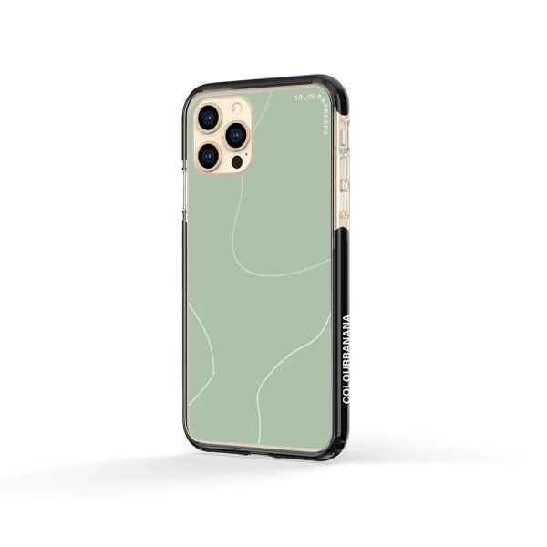 iPhone Case - Green Minimalist