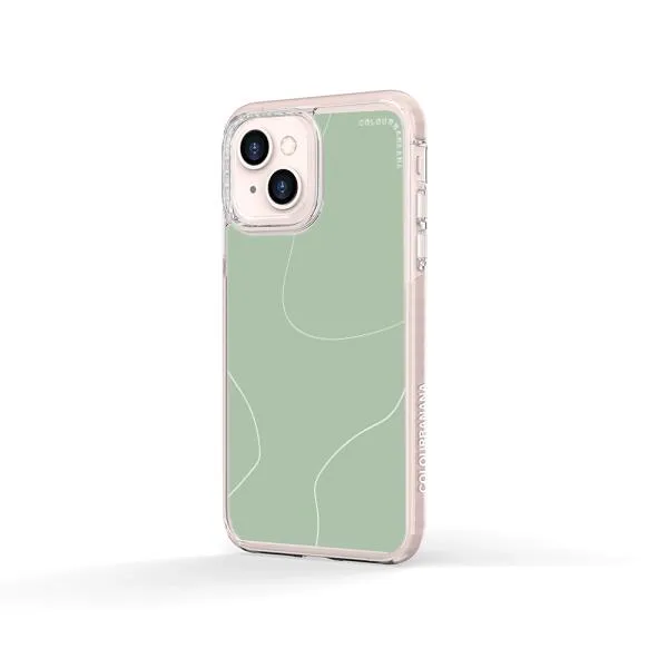 iPhone Case - Green Minimalist